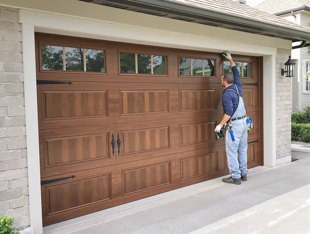 Custom garage door showcase by Rosemead Garage Door Repair in Rosemead