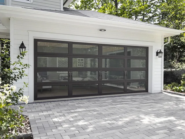 Rosemead Garage Door Repair design specialist presenting custom garage door options to Rosemead homeowner