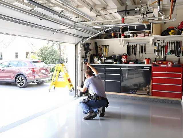 Local garage door repair service by Rosemead Garage Door Repair in Rosemead