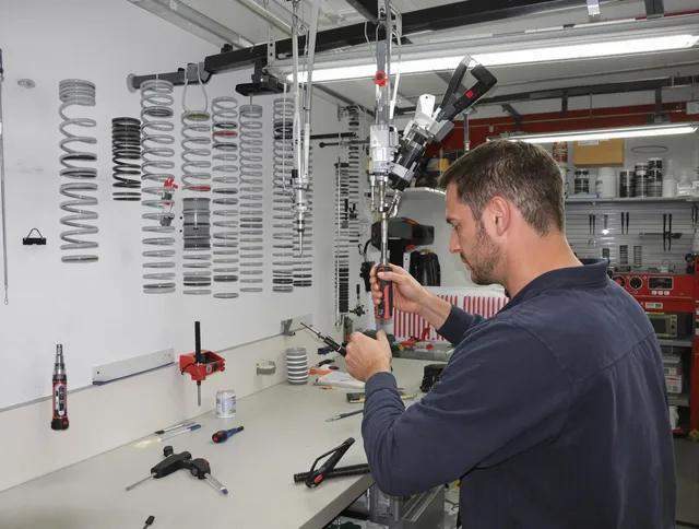 Rosemead Garage Door Repair safety certified technician performing precision spring replacement in Rosemead